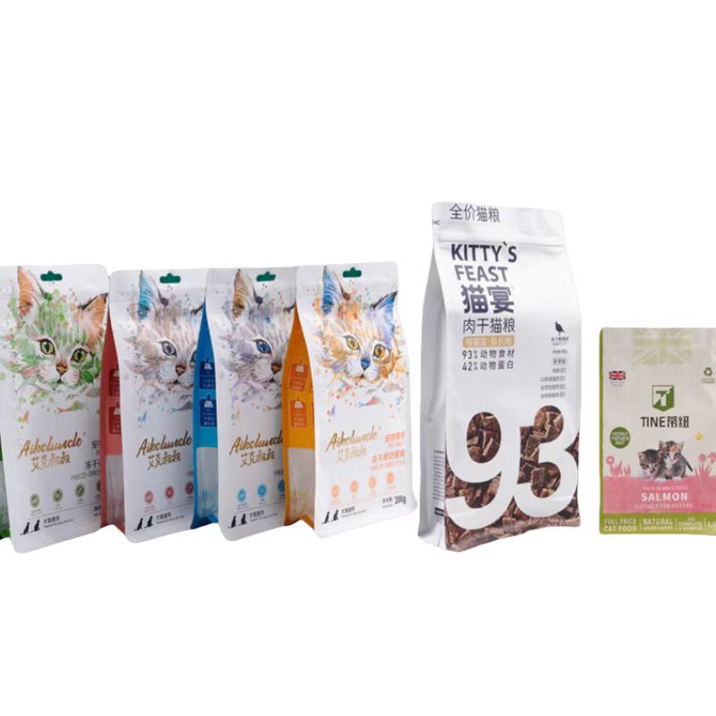 Külmutatud vaakumkott koeratoidu pakkimiskott Külmutatud vaakumkott koeratoidu pakkimiskott